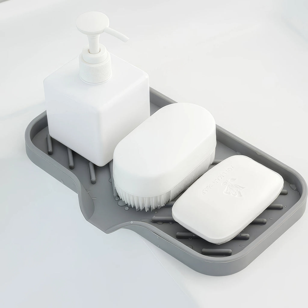 1 Drain Pad, Space Saving, Suitable for Dishes, Utensils, Pots, Kitchen Countertop Pads, Essential for Home Use