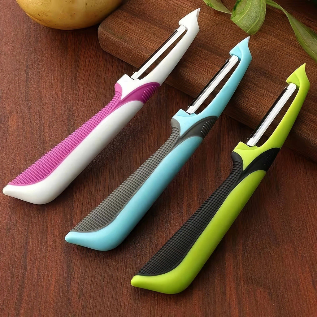1 Green Peeler, Sharp Peeling Blade, Reusable, Suitable for Household, Dining, Potato Peeler, Kitchen Small Tool