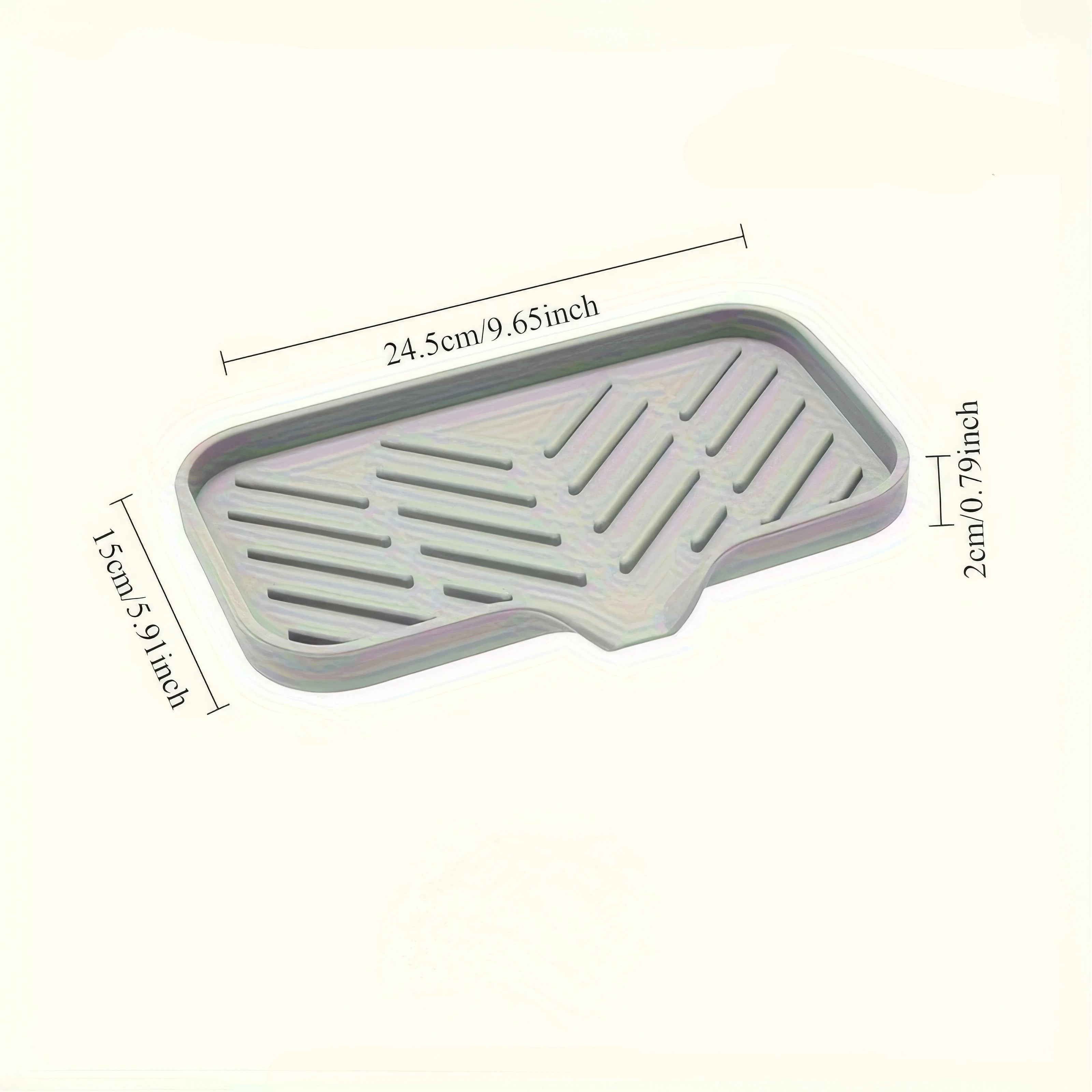 1 Drain Pad, Space Saving, Suitable for Dishes, Utensils, Pots, Kitchen Countertop Pads, Essential for Home Use