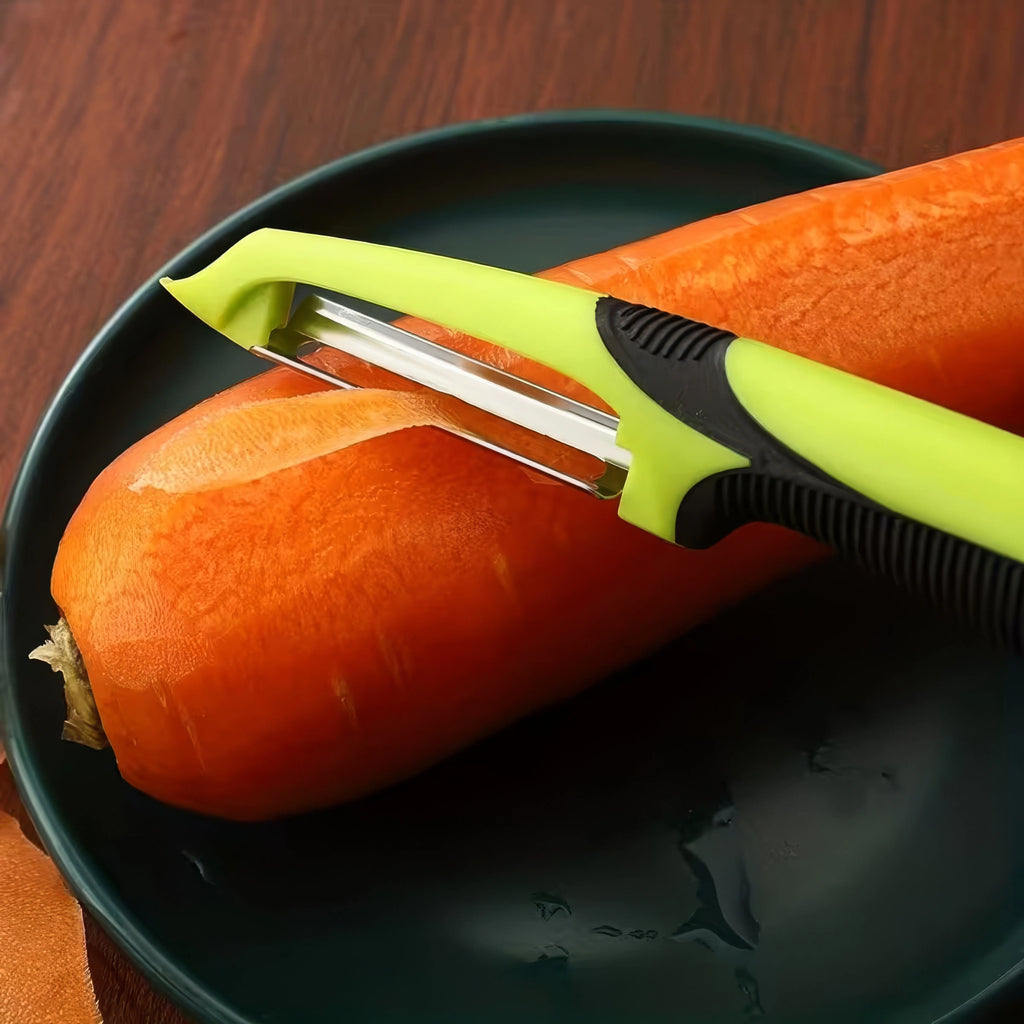 1 Green Peeler, Sharp Peeling Blade, Reusable, Suitable for Household, Dining, Potato Peeler, Kitchen Small Tool