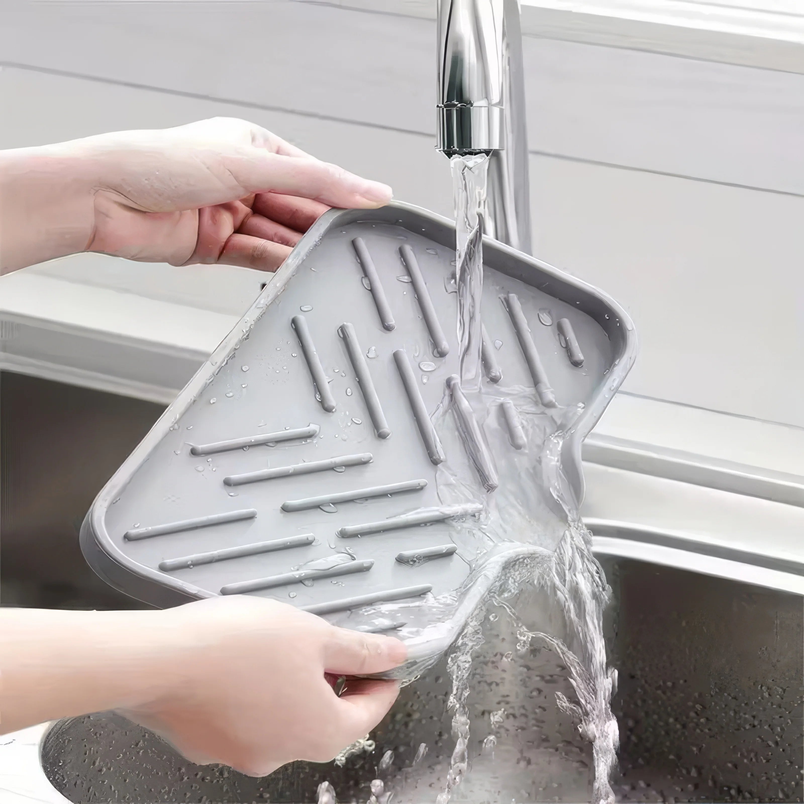 1 Drain Pad, Space Saving, Suitable for Dishes, Utensils, Pots, Kitchen Countertop Pads, Essential for Home Use