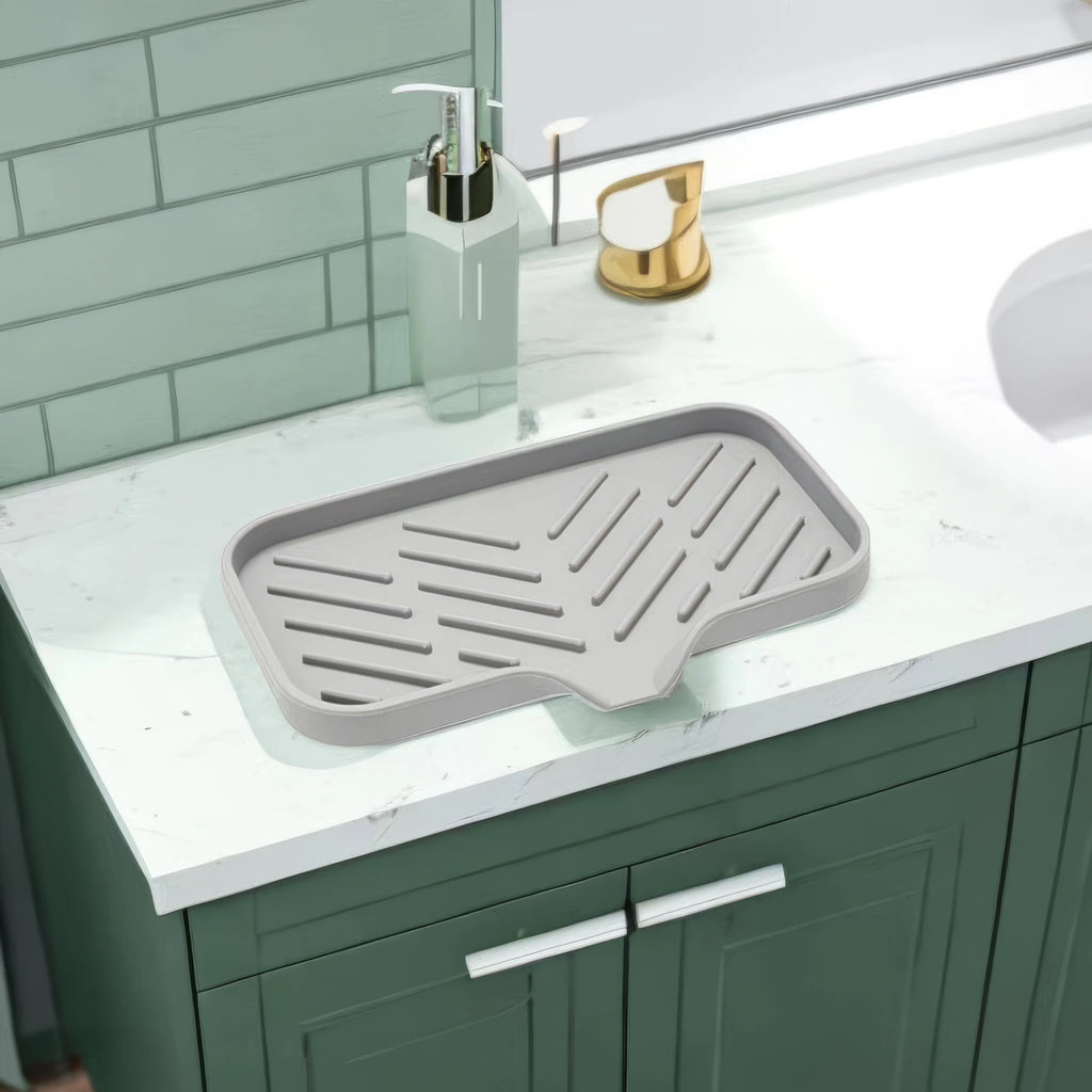 1 Drain Pad, Space Saving, Suitable for Dishes, Utensils, Pots, Kitchen Countertop Pads, Essential for Home Use