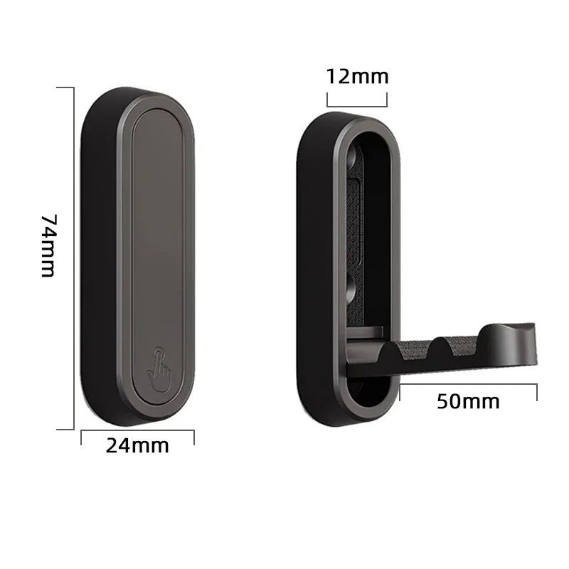 1/2/4Pcs Folding Wall Hook Towel Coat Hook Stainless Hook for Home and Decoration Kitchen Bathroom Matte Towel Hanger Storage