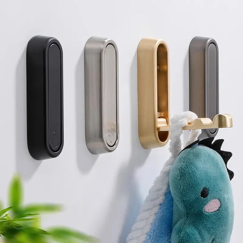 1/2/4Pcs Folding Wall Hook Towel Coat Hook Stainless Hook for Home and Decoration Kitchen Bathroom Matte Towel Hanger Storage