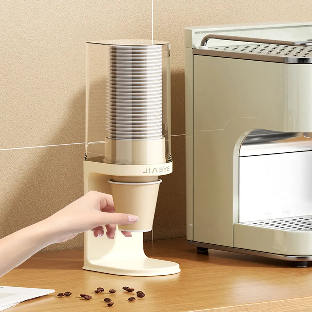 Disposable Cup Storage Rack, Luxury Paper Cup Dispenser Suitable for Disposable Paper Cup Counter Desktop Storage Rack
