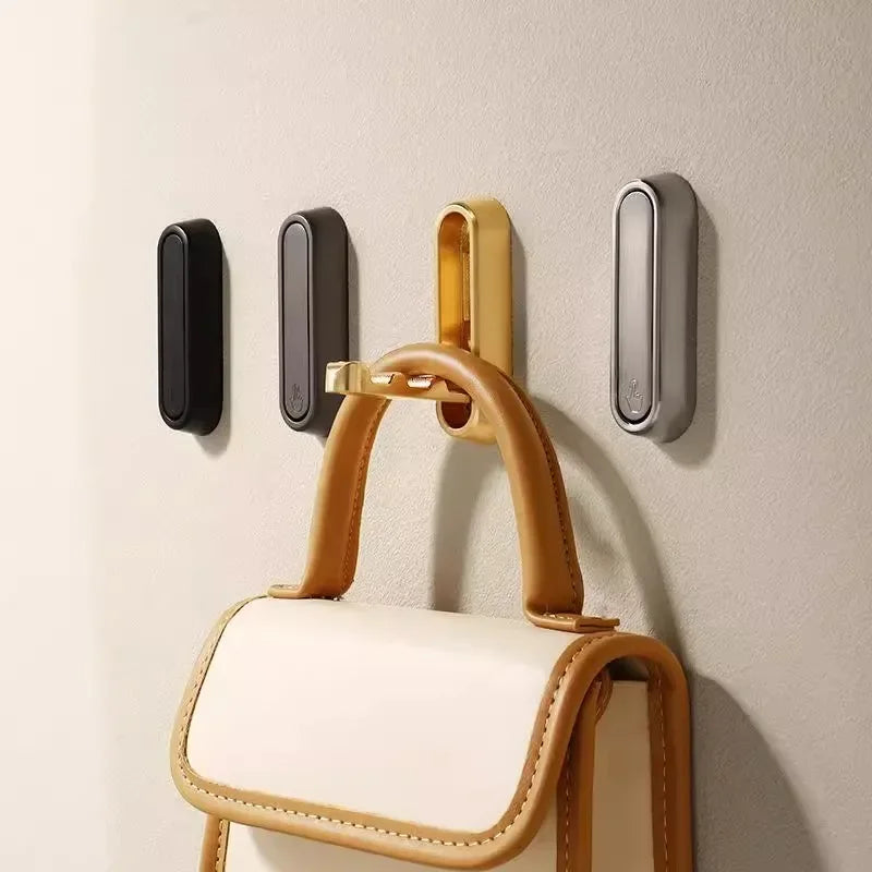 1/2/4Pcs Folding Wall Hook Towel Coat Hook Stainless Hook for Home and Decoration Kitchen Bathroom Matte Towel Hanger Storage
