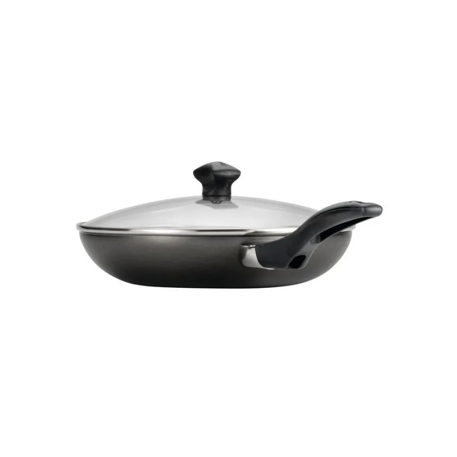 Dishwasher Safe Nonstick 15 Pcs Nonstick Cookware Set with Cooking Tools and Baking Pan Pewter
