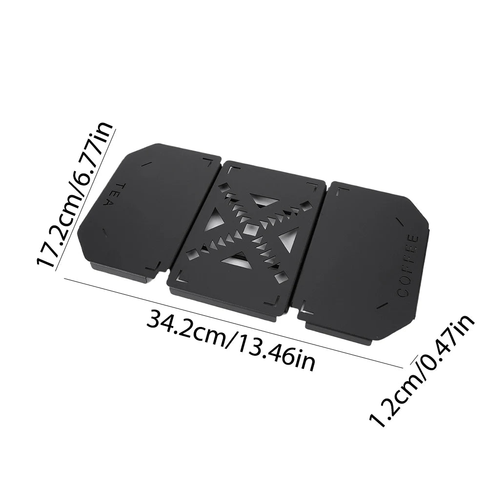 Folding Table Top Metal Table Board Plate for Stanley Lunch Box 9.4L (Table Top)