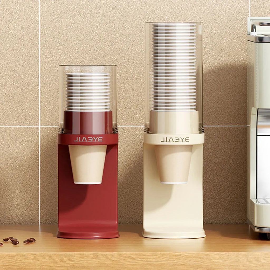 Disposable Cup Storage Rack, Luxury Paper Cup Dispenser Suitable for Disposable Paper Cup Counter Desktop Storage Rack