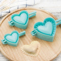Heart Butterfly Flower Shape Kitchen Dumpling Maker - DIY Dumplings, Ravioli & Pie Molds for Creative Cooking!