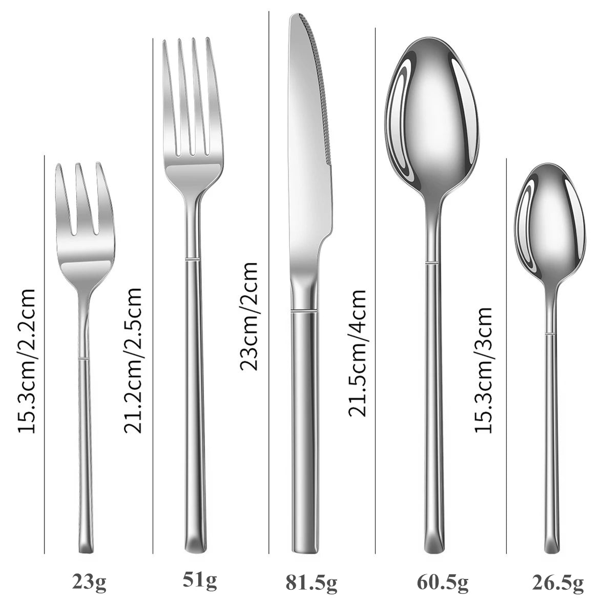 30Pcs Shiny Gold Cutlery Set 18/10 Stainless Steel Creativity Gift Flatware Set Round Hanldle Service For 6 Drop Shipping