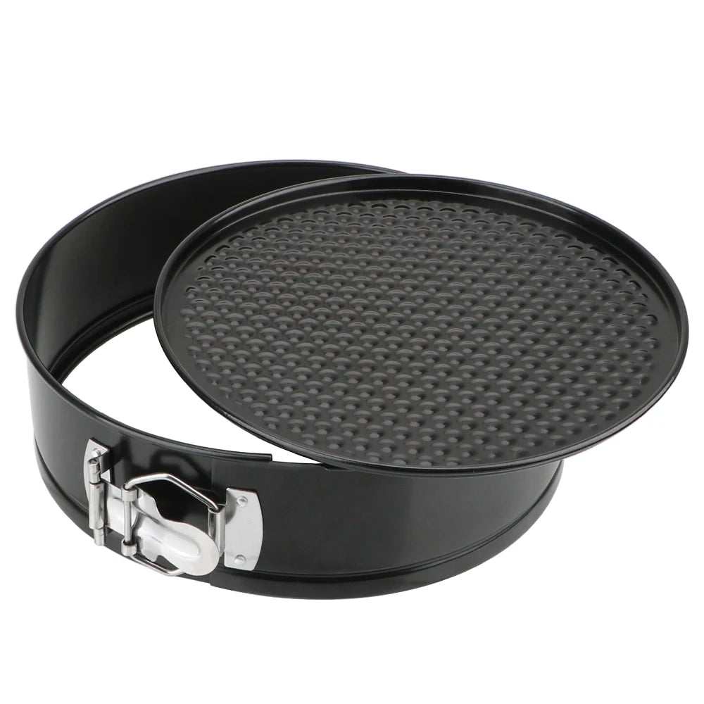 Removable Bottom Kitchen Accessories Carbon Steel Cakes Molds Round Cake Pan Bakeware Non-Stick Metal Bake Mould