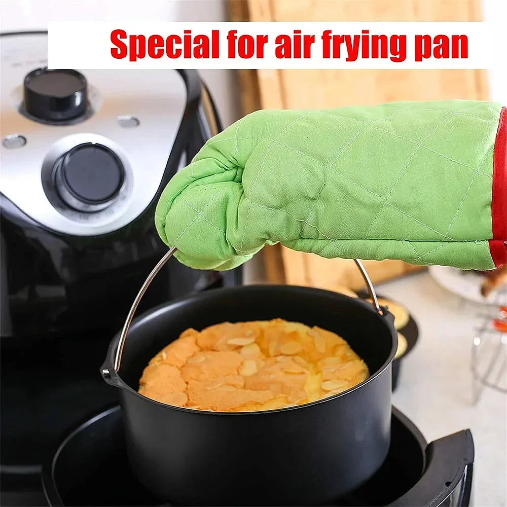 6/7/8 Inch Round Cake Mold Non Stick Baking Pan Tray with Handles for Air Fryer Oven Pizza Bakeware