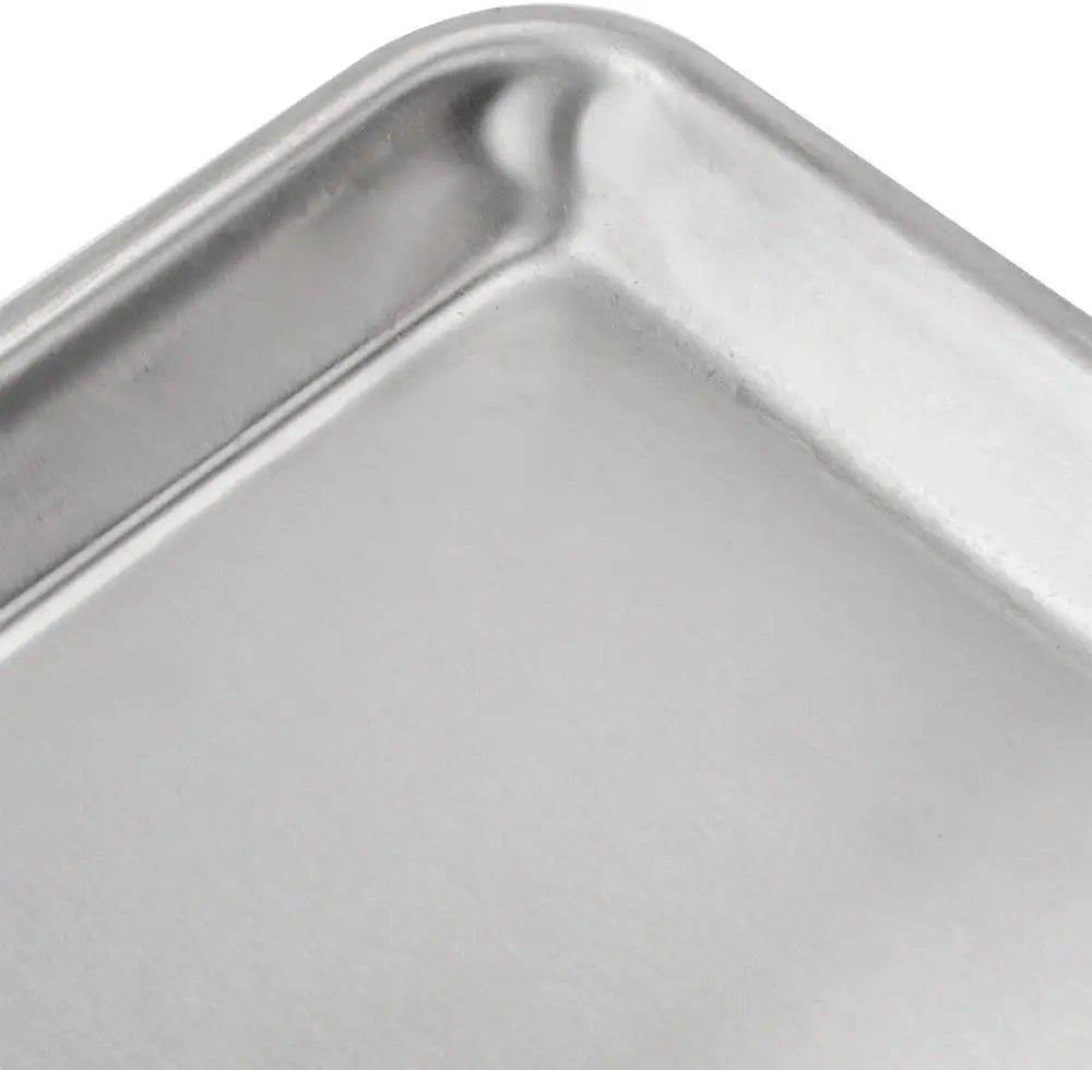 - 18" x 26" Full Size Stainless Steel Sheet Pan 20 Gauge- Bakeware Baking Pan Baking Sheet Baking Tray Cookie Sheet Cook