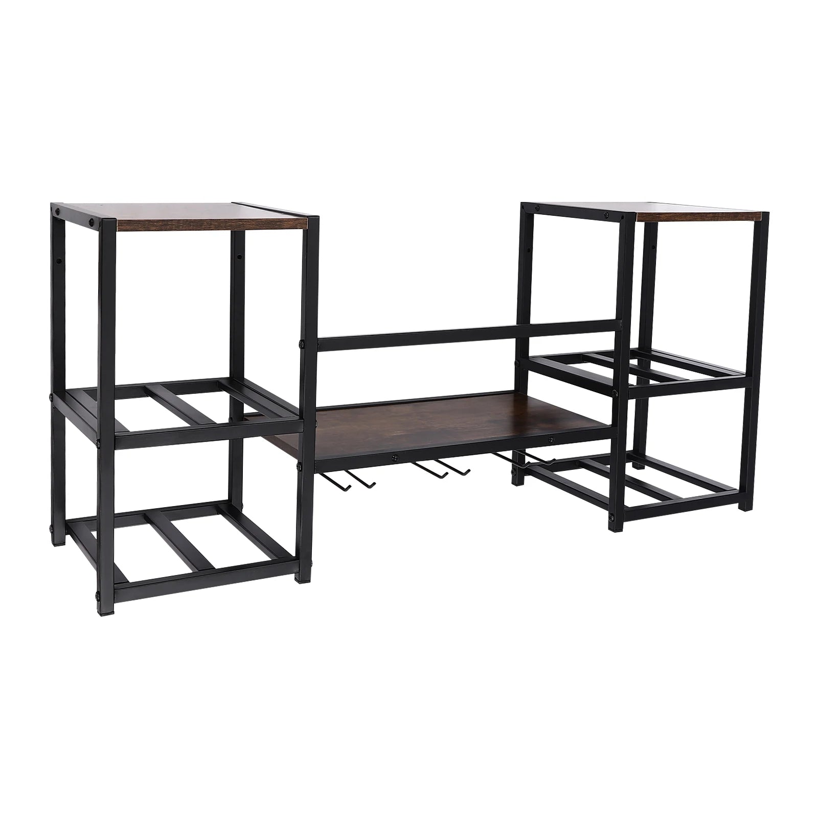 Wall Mounted Wine Rack  Wine Storage Display Rack for Home Bar Dining Room Kitchen