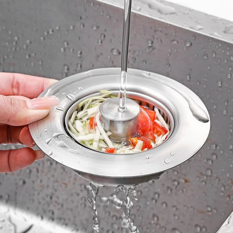 1PC Kitchen Sink Drain Strainer Sink Stopper Food Waste Catcher Plug with Filter Basket for Home Kitchen Sink
