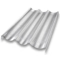 Bakeware Aluminum Perforated Nonstick French Baguette Bread Pan 3-Loaf