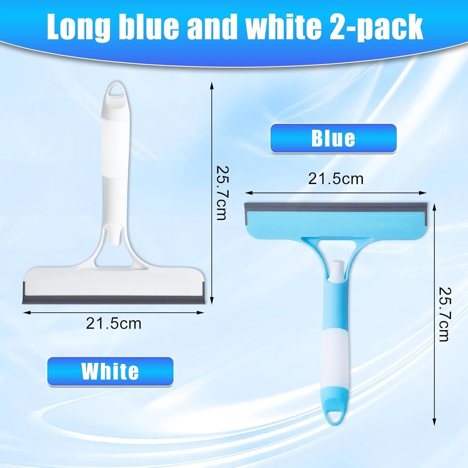 Bathroom Cleaning Essentials Kit: 100PCS Disposable Nitrile Gloves, Handheld Spray Squeegee with Water Tank & PVC Waterproof Storage Caddy, Complete Set for Glass Mirror and Kitchen Sink