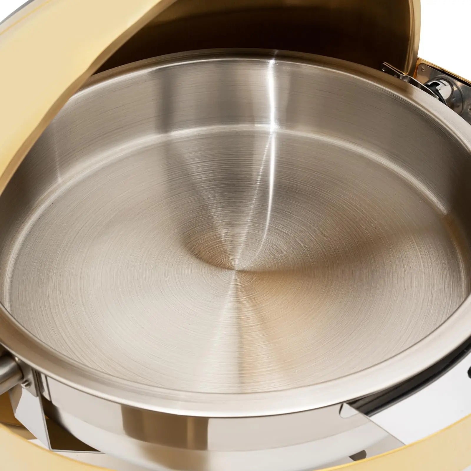 Round Chafing Dish Buffet Set,Roll Top Stainless Steel Buffet Warmer, Chafing Dishes for Buffet, Food Warmers for Parties,Cateri