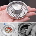 1PC Kitchen Sink Drain Strainer Sink Stopper Food Waste Catcher Plug with Filter Basket for Home Kitchen Sink