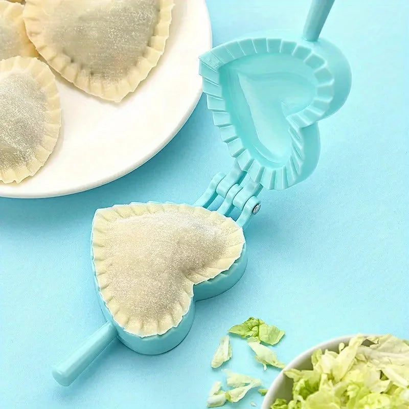 Heart Butterfly Flower Shape Kitchen Dumpling Maker - DIY Dumplings, Ravioli & Pie Molds for Creative Cooking!