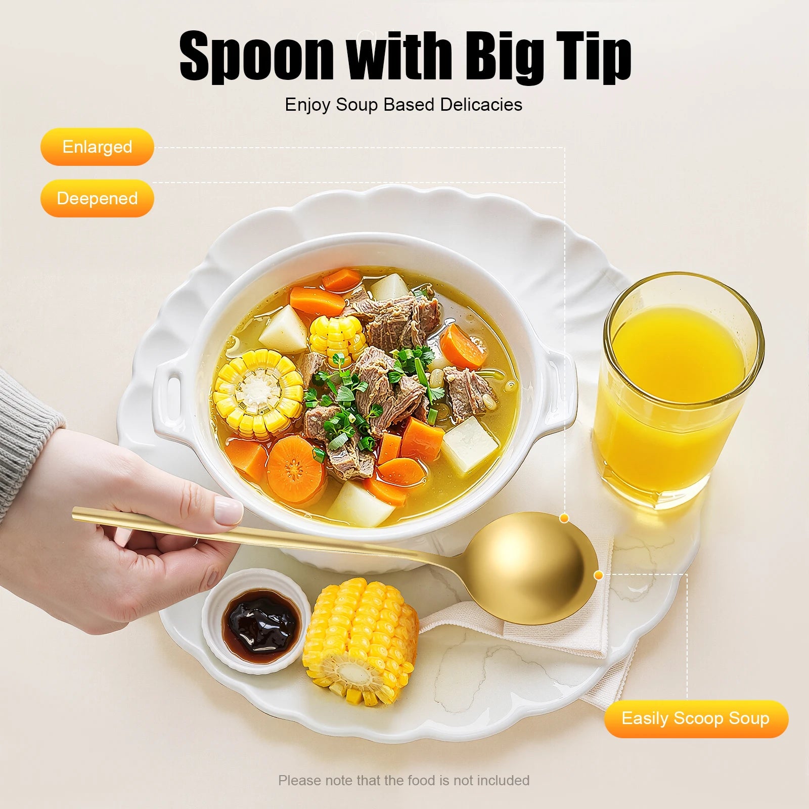 90 Pcs Gold Flatware Set Stainless Steel Dinnerware Cutlery Set for Wedding Party Restaurant Household Dishwasher Safe