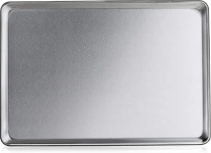 - 18" x 26" Full Size Stainless Steel Sheet Pan 20 Gauge- Bakeware Baking Pan Baking Sheet Baking Tray Cookie Sheet Cook