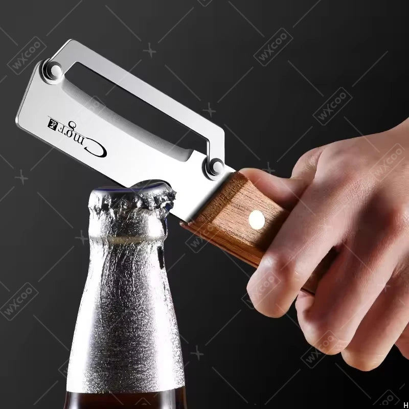 Stainless Steel Fruit Peeler Wooden Handle Paring Knife Planer Sugarcane Household Thick Fruits Vegetables Scraping Tools