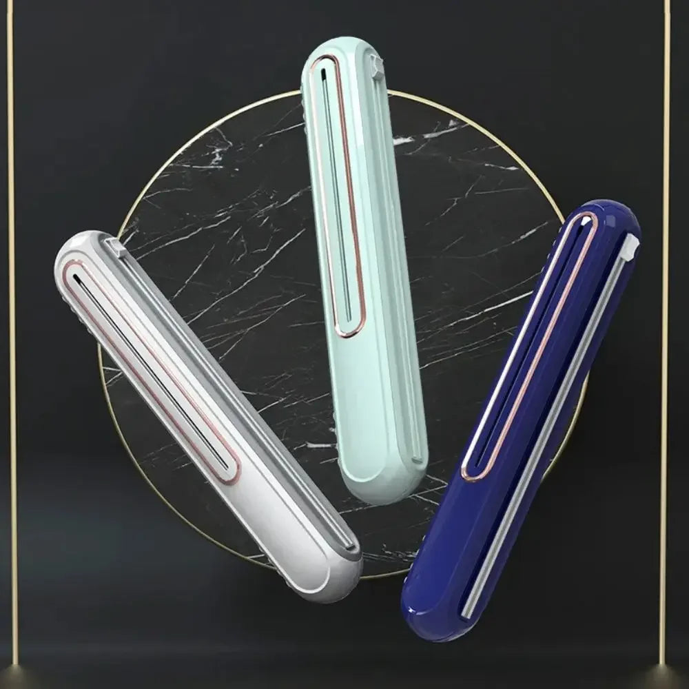 Magnetic Plastic Wrap Dispenser with Cutter – Refillable Foil & Film Dispenser Kitchen Tool for Food Storage