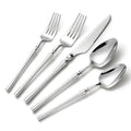 ware Set 30 Pcs Flatware Set 18/10 Stainless Steel Utensils Set Forks and Spoons ware Set Mirror Finish Cutlery Set For Restaur