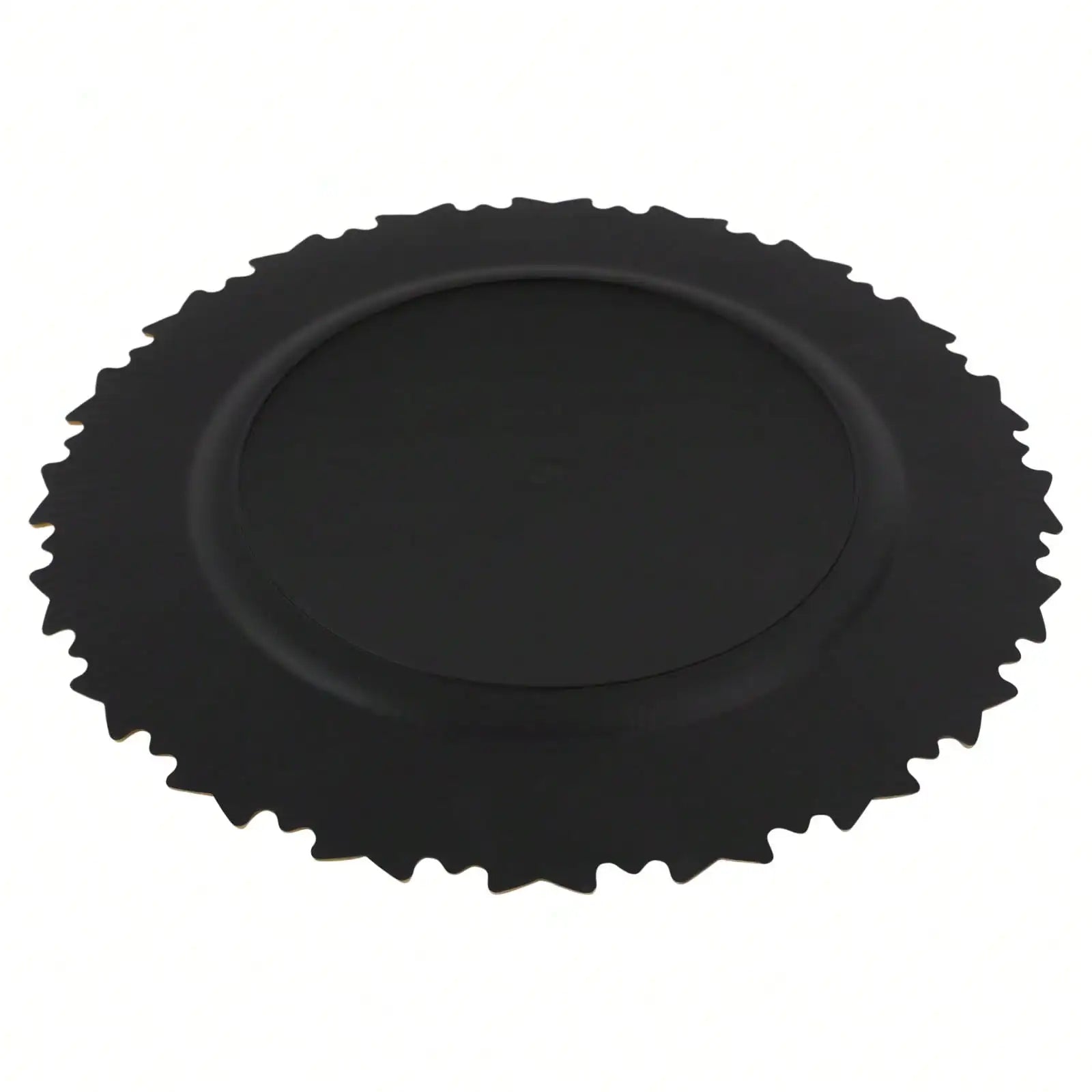 50pcs PP Charger Plates Set Round Charger Plates for Wedding Party Baby Shower Birthday Party Table Decor&Holiday Dining Setting