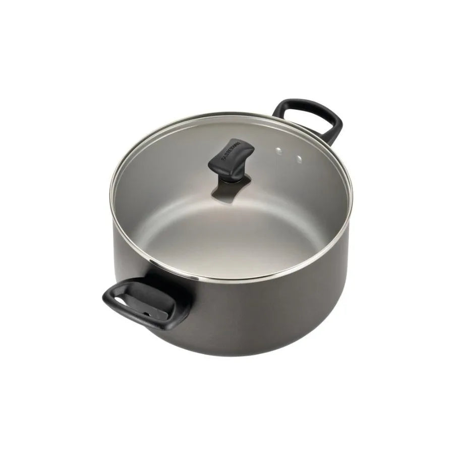 Dishwasher Safe Nonstick 15 Pcs Nonstick Cookware Set with Cooking Tools and Baking Pan Pewter