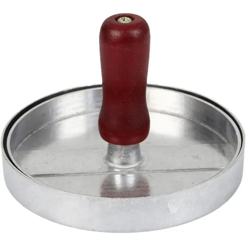 1PC Non-Stick Burger Press Patty Maker Metal Hamburger Mold for Beef Cheese Veggie Burger Making Suitable for BBQ Grill Cooking