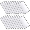 18 Pcs Baking Sheet Pan Set Cookie Sheet Large Toaster Oven Pans Stainless Steel Tray Barbecue Grill Pan Rectangle Trays Oven N