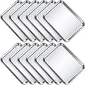 Pcs Baking Sheet Pan Set Stainless Steel Cookie Sheet Small Toaster Oven Pans Tray Barbecue Grill Pan Rectangle Trays Oven Free