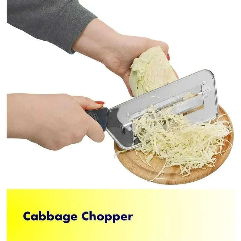 Black Cabbage Shredder for Coleslaw Sauerkraut cabbage slicer Cutter Chopper kitchen Knife Cabbage Peeler Lettuce Shredder lettuce Knife Cabbages Graters for Kitchen Fruit Vegetable Slicer Mandoline Slicers
