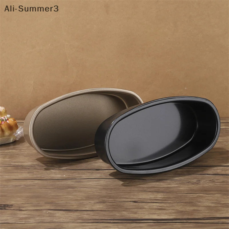 Oval Bread Mold Carbon Steel Non-Stick Cake Pan Toast Mold Cake Baking Tray Loaf Pan Kitchen Baking Tools Bakeware Baking Mold